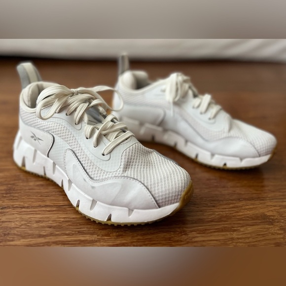 Sneakers Reebok White Galaxy 1 Athletic Old School Running Workout 7.5 - Picture 6 of 10